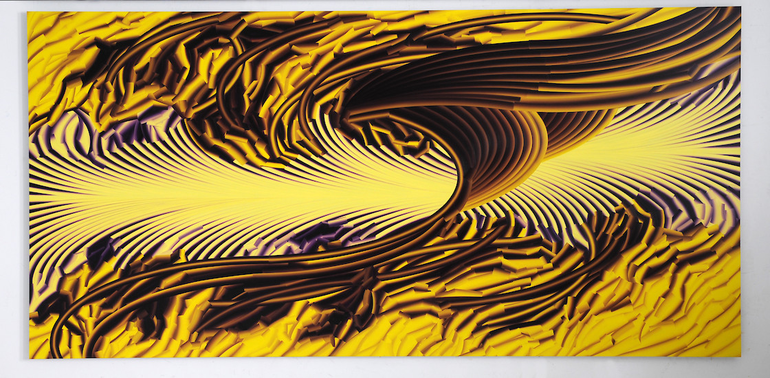 EP # 58, 2012 – 125 x 255 cm; Öl auf Aluminium