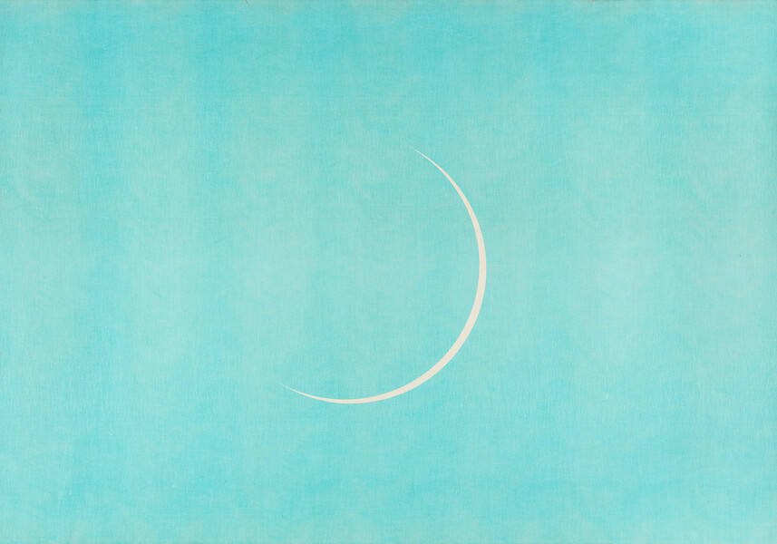 Ohne Titel (Mondsichel), Blatt 5, 2014 – 70 x 100 cm; Papier