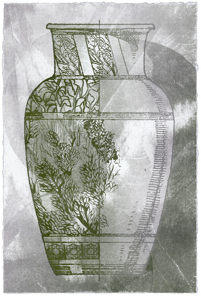 Teile einer Form, 2025 &ndash; 25 x 17cm - (Ed. 50); Risografie auf Fedrigoni Arena Natural Rough; (Foto: Studio Jasmin Schmidt)