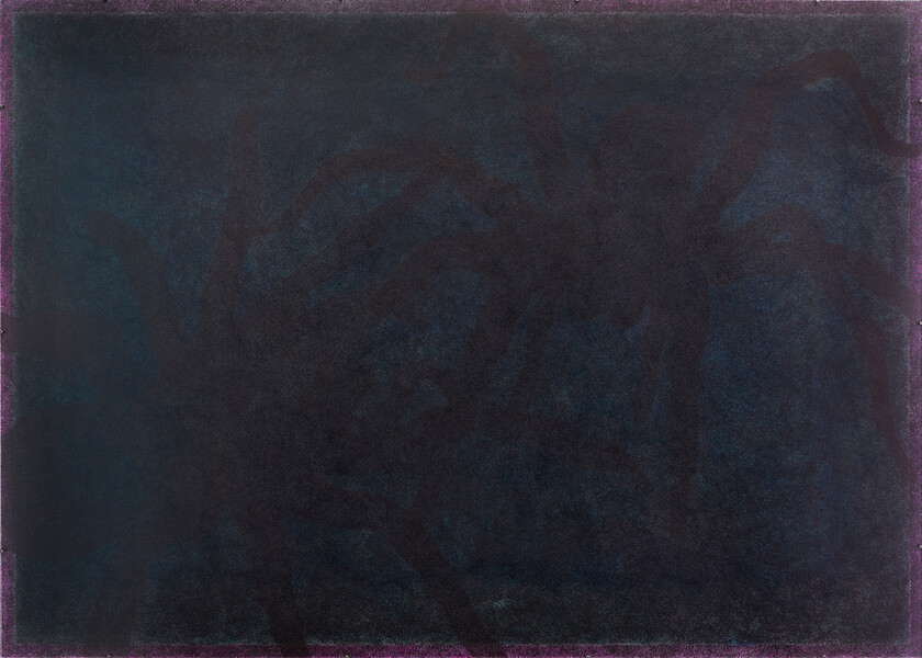 o.T., 2020 &ndash; 50 x 70 cm; Kugelschreiber, Bleistift/Papier; Foto: Annette Kradisch