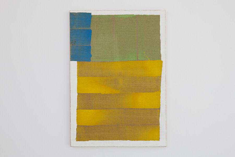 23_2_27, 2023 &ndash; 85 x 60 cm; Vinyl/Silikatfarbe auf Leinwand; Foto: Annette Kradisch