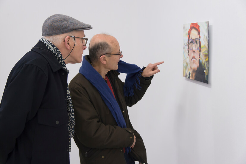 Ausstellungseröffnung, Foto: Rainer Kradisch