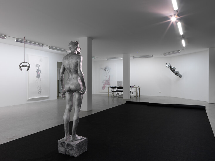 Peter Senoner - Maniaco (Ausstellungsansicht Foto: Annette Kradisch)