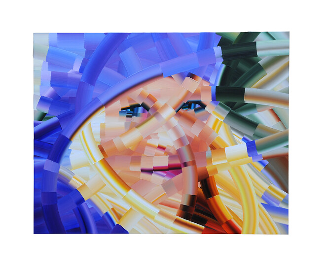 EP183 „Birgitt Helene”, 2023 &ndash; 34,3 x 43,4 cm; Öl auf Aluminium; Foto: Studio Gerhard Mayer