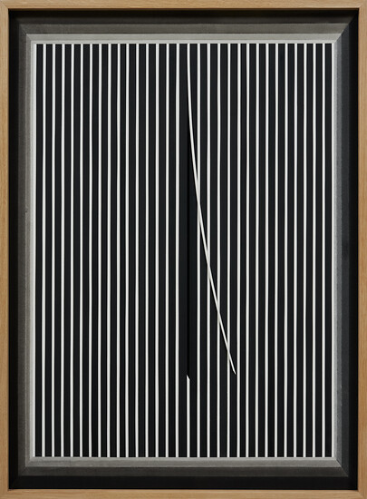 Naht (6), 2023 &ndash; 74 cm x 54 cm; Aquarell, Papier; Foto: Annette Kradisch