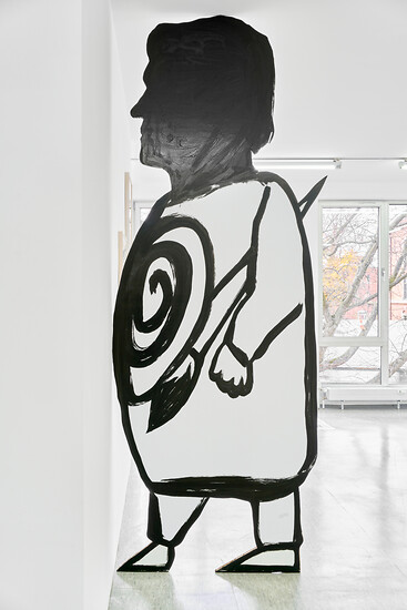 Ausstellungsansicht „Sei mein Freund” Sebastian Tröger und Steve Viezens &ndash; Foto: Tim Hufnagl