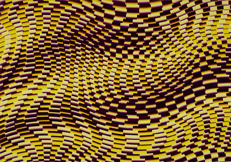 EP113, 2019 &ndash; 88 x 125 cm; Öl auf Aluminium; Foto: Annette Kradisch