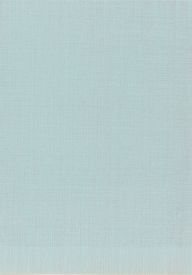 Ohne Titel (Promontogno) Blatt 13, 2016 &ndash; 31,1 x 22,0 cm; Buntstift auf blauem Papier