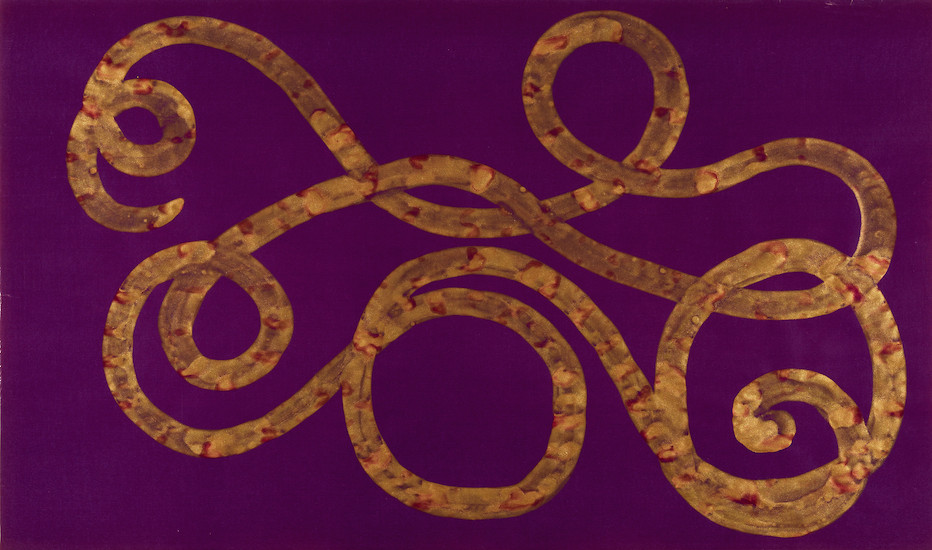 o. T. (Die geübte Hand weiß es oft viel besser als der Kopf) Blatt 18, 2017 &ndash; 43,0 x 73,2 cm; Tusche auf Papier