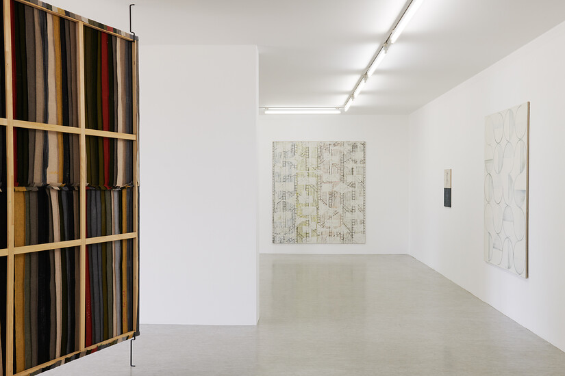 Ausstellungsansicht Jasmin Schmidt - Immer der gleiche Raum &ndash; Foto: Annette Kradisch