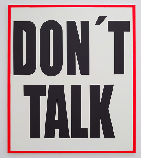 B 632, 2018 &ndash; 140 x 120 cm;  Acryl auf Leinwand; Foto: Annette Kradisch