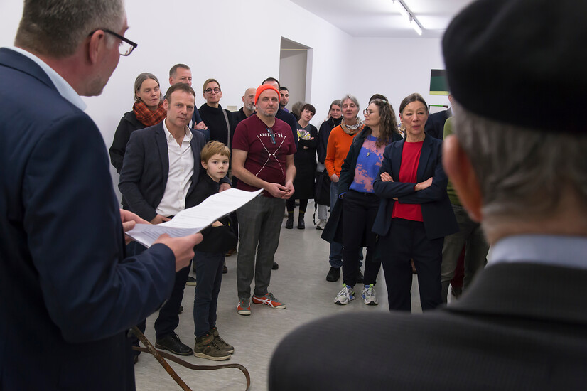 Ausstellungseröffnung, Foto: Rainer Kradisch