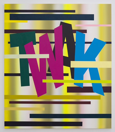 B 624, 2017 &ndash; 140 x 120 cm; Acryl auf Leinwand; Foto: Annette Kradisch