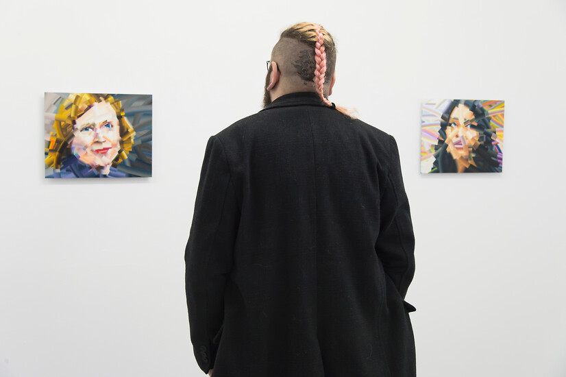Ausstellungseröffnung, Foto: Rainer Kradisch