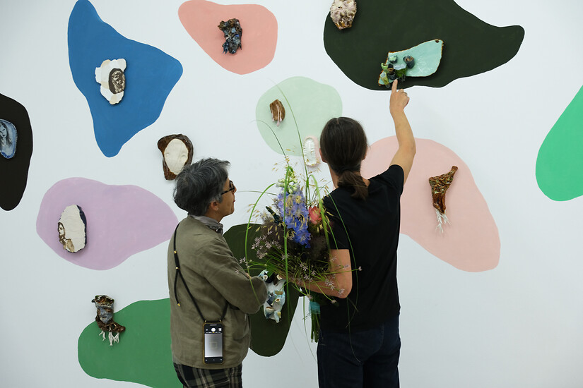 Ausstellungsaufbau &ndash; Foto: Felix Höfer