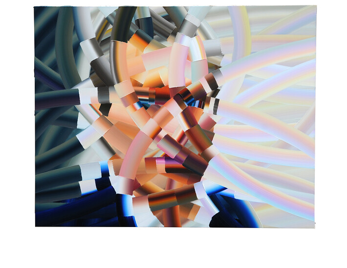 EP179 „Markus”, 2023 &ndash; 34,3 x 43,4 cm; Öl auf Aluminium; Foto: Studio Gerhard Mayer