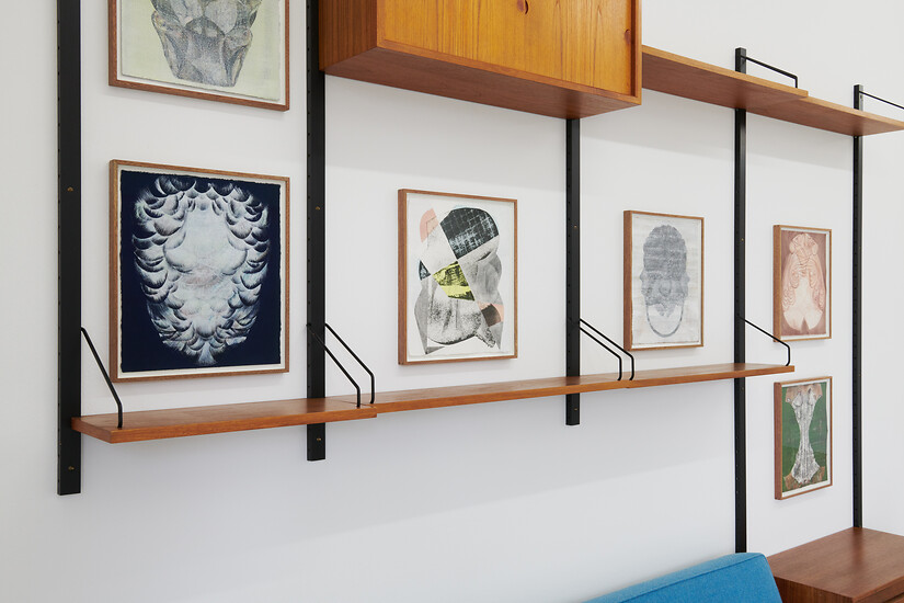 Ausstellungsansicht Jasmin Schmidt - Immer der gleiche Raum &ndash; Foto: Annette Kradisch