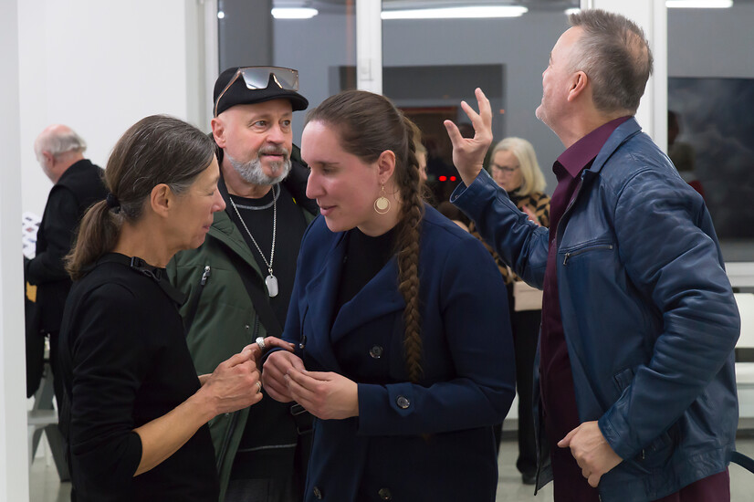 Ausstellungseröffnung  (Foto: Rainer Kradisch)