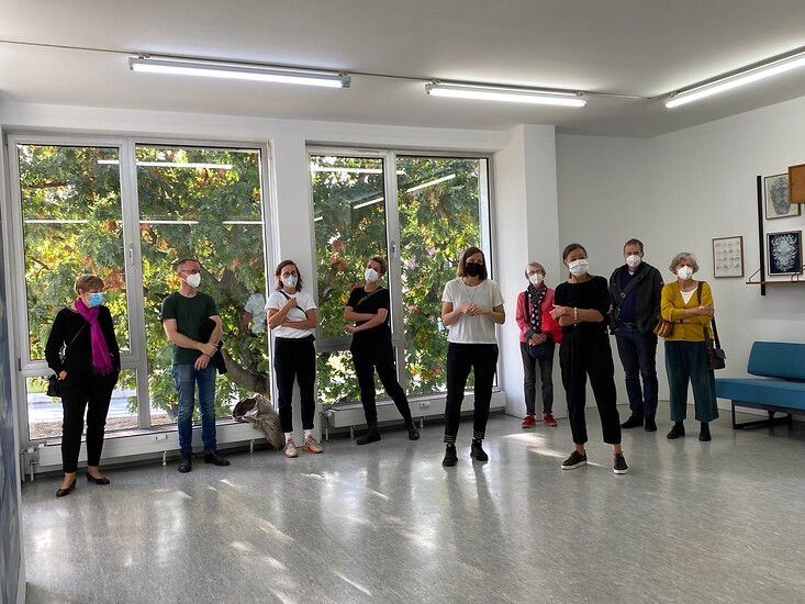 Ausstellungseröffnung Jasmin Schmidt - Immer der gleiche Raum &ndash; Foto: Oechsner Galerie