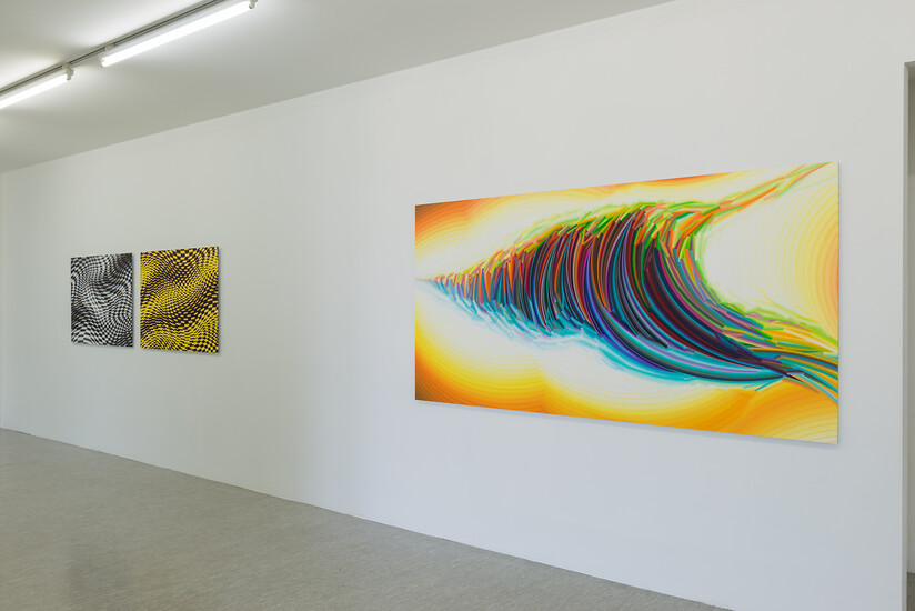 Ausstellungsansicht: Gerhard Mayer - Selbst musst du hindurch gehen &ndash; Foto: Annette Kradisch