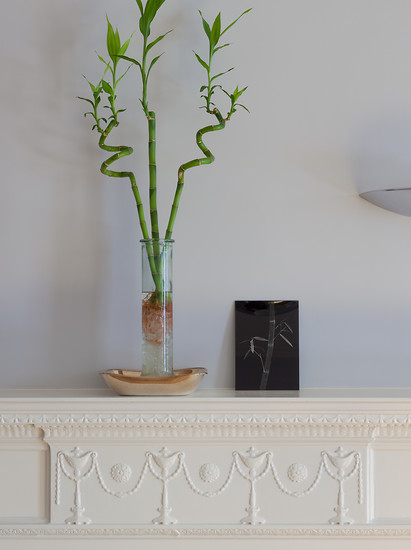 „‚Bambus’ in einer Privatsammlung, New York 2015“ 2016|2018 &ndash; Ed. 1 von 3+1; Giclée-Druck auf Papier, Diasec; 100 x 74,8 cm