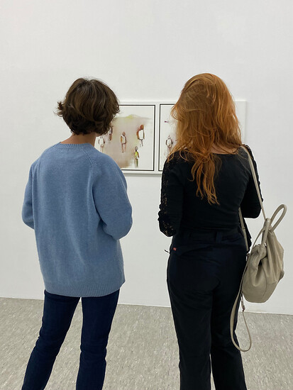 Ausstellungseröffnung MICHAEL FRANZ BILDER &ndash; Foto: Oechsner Galerie