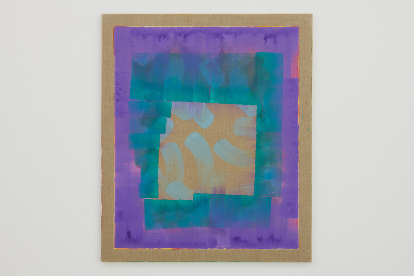 22_11_22, 2023 &ndash; 100 x 85 cm; Vinylfarbe auf Leinwand; Foto: Annette Kradisch