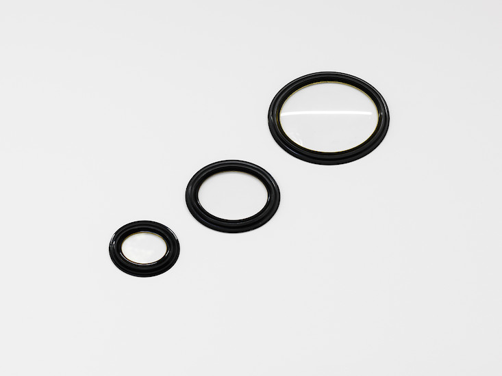 Benjamin Heisenberg, Ohne Titel, 2013 &ndash; 50 x 60 cm; 3 Bilderrahmen