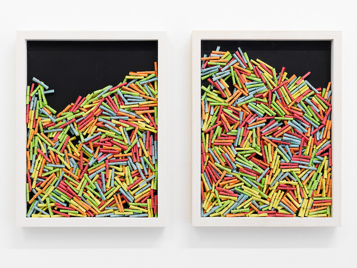 Olaf Unverzart, Nur noch Nieten, 2013 &ndash; ed. 1+2/2; 40 x 30 cm; Lose in Objektrahmen