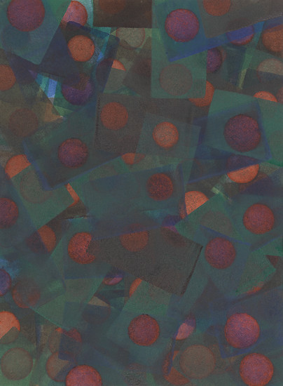 Andreas Oehlert, lichten (8), 2020 &ndash; 19 x 14 cm; Aquarell, Papier; Foto: Annette Kradisch