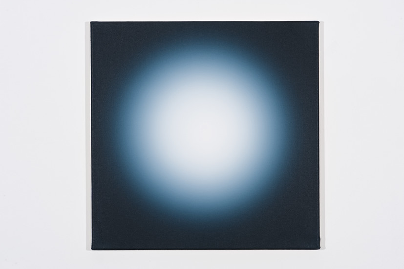 B 471, 2009 &ndash; 45 x 45 cm; Acryl auf Leinwand; Foto Annette Kradisch