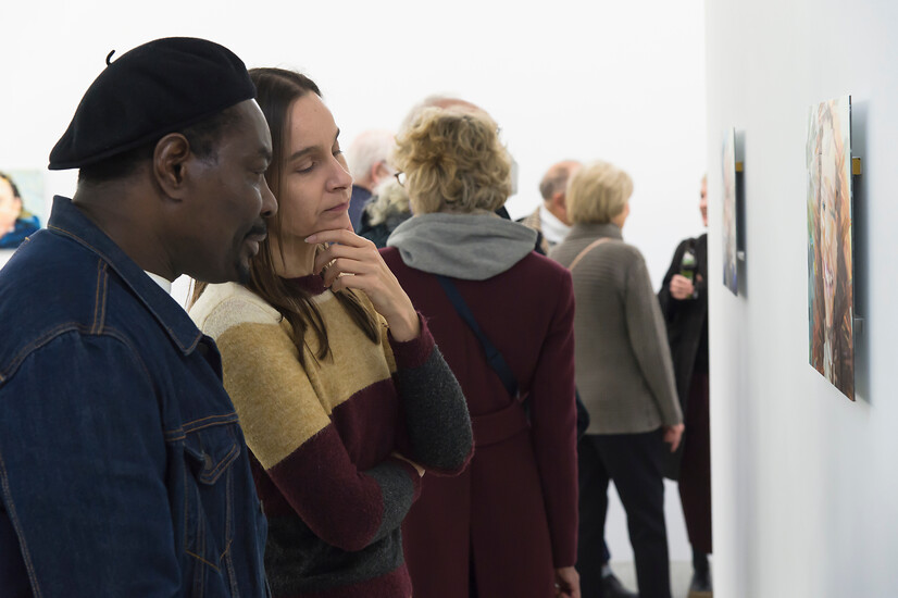 Ausstellungseröffnung, Foto: Rainer Kradisch