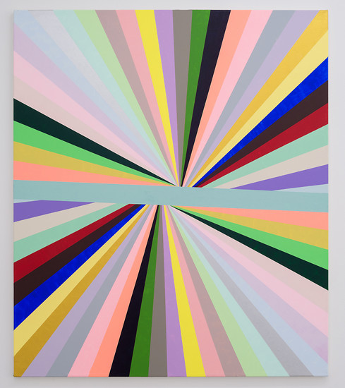 B 629, 2018 &ndash; 140 x 120 cm; Acryl auf Leinwand; Foto: Annette Kradisch