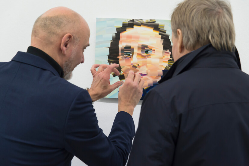 Ausstellungseröffnung, Foto: Rainer Kradisch