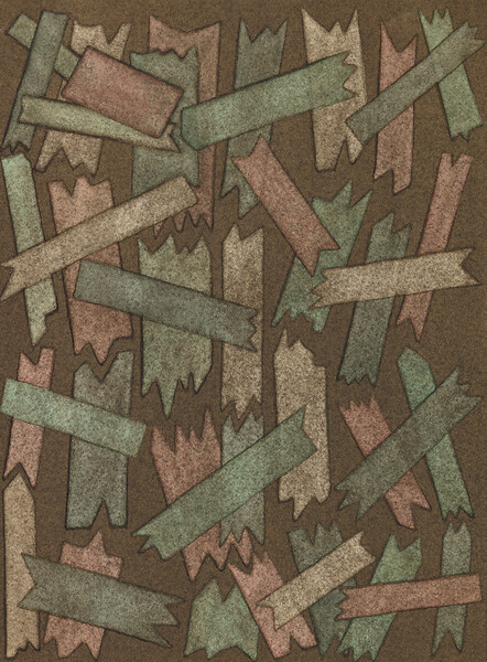 lichten (14), 2020 &ndash; 19 x 14 cm; Aquarell, Papier; Foto: Annette Kradisch